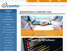 Tablet Screenshot of comtor.net